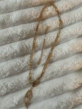 Angie Angel Gold Necklace